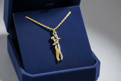 Punk Hug Necklace – Romantic Couple Jewelry