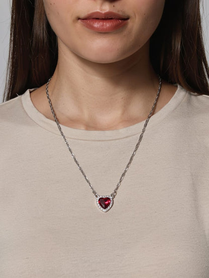 Heart and Sword Necklace Set | Meaningful Couple Gift